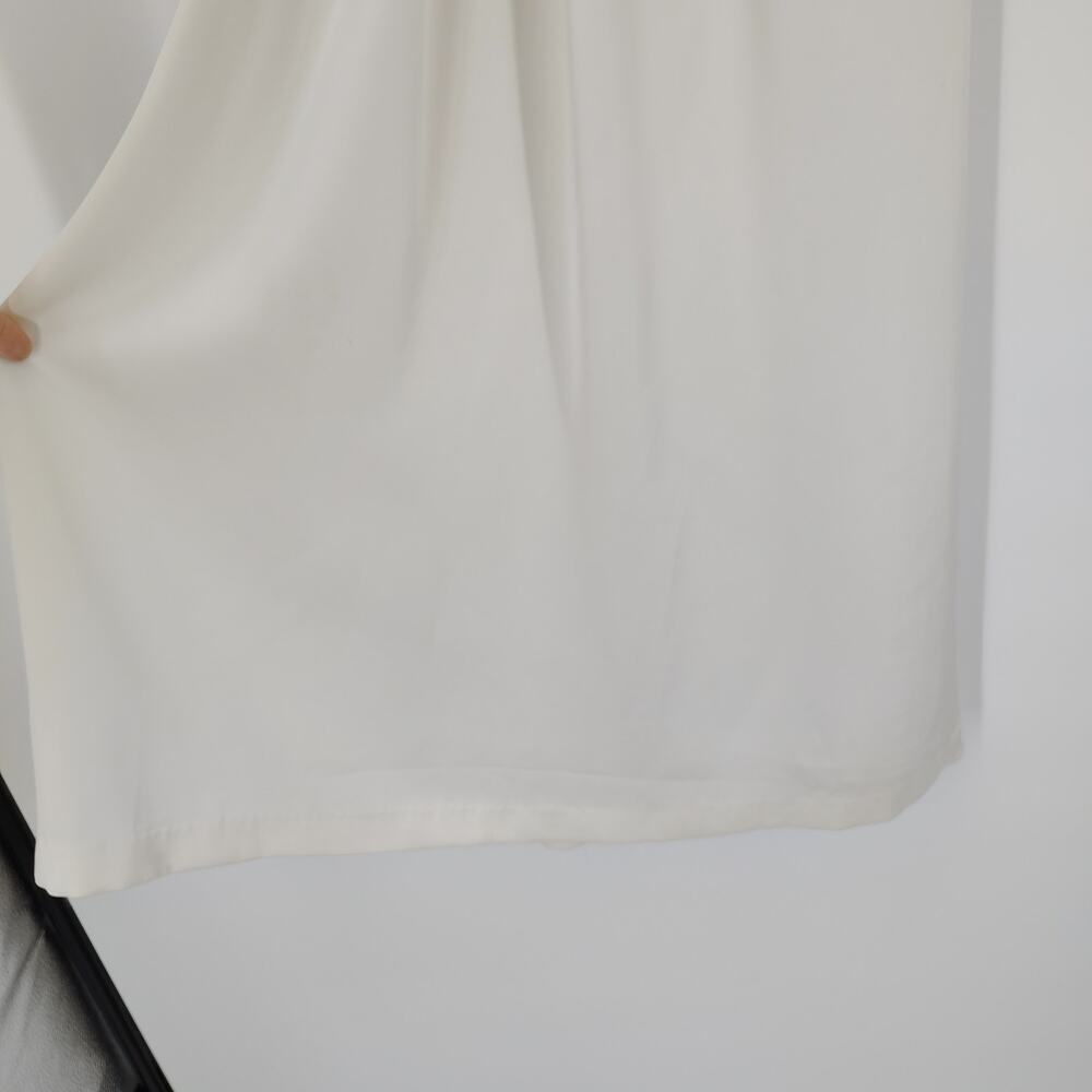 ROTATE Noon Puff Sleeve Open Back Midi Dress Satin Bridal NWT 2 - Picture 13 of 16
